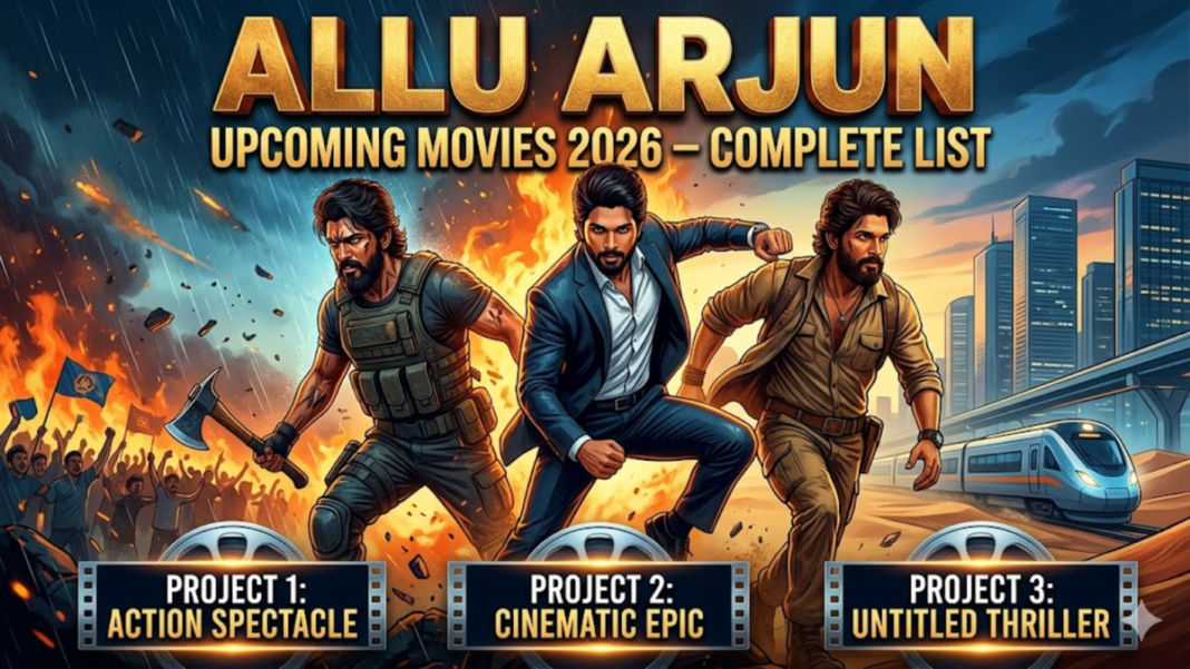 Allu Arjun Upcoming Movies 2026