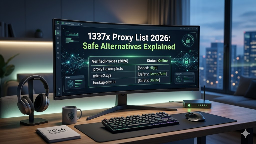 1337x Proxy List 2026